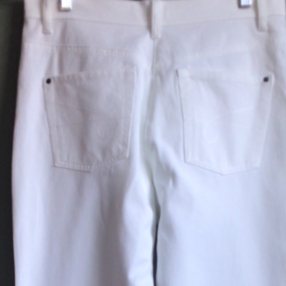NWOT Olsen Ladies white straight leg jeans sz 6/S, 32” inseam perfect condition - Picture 7 of 13
